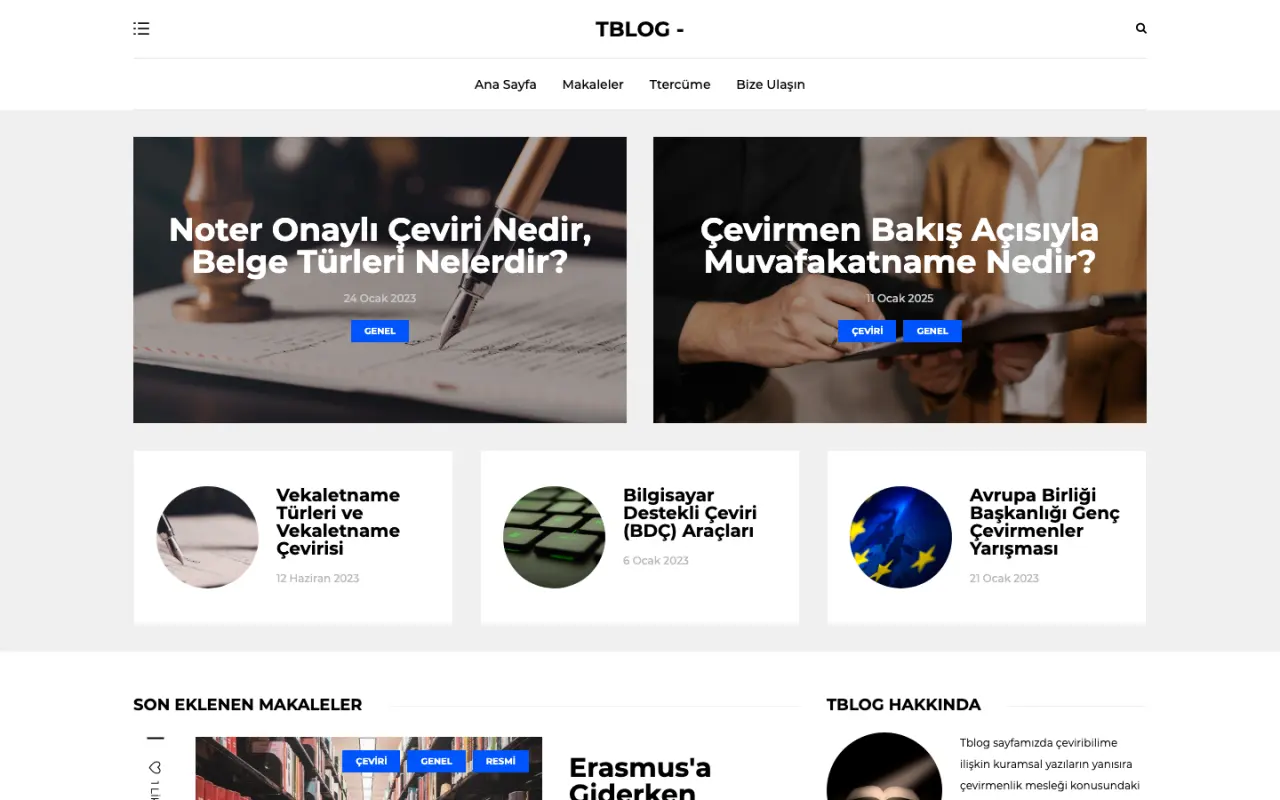 Eski TBLOG