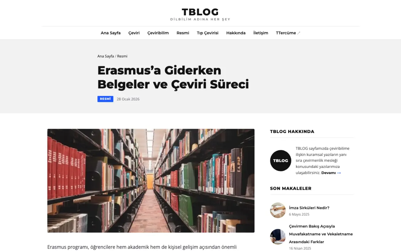 Yeni yazı sayfası